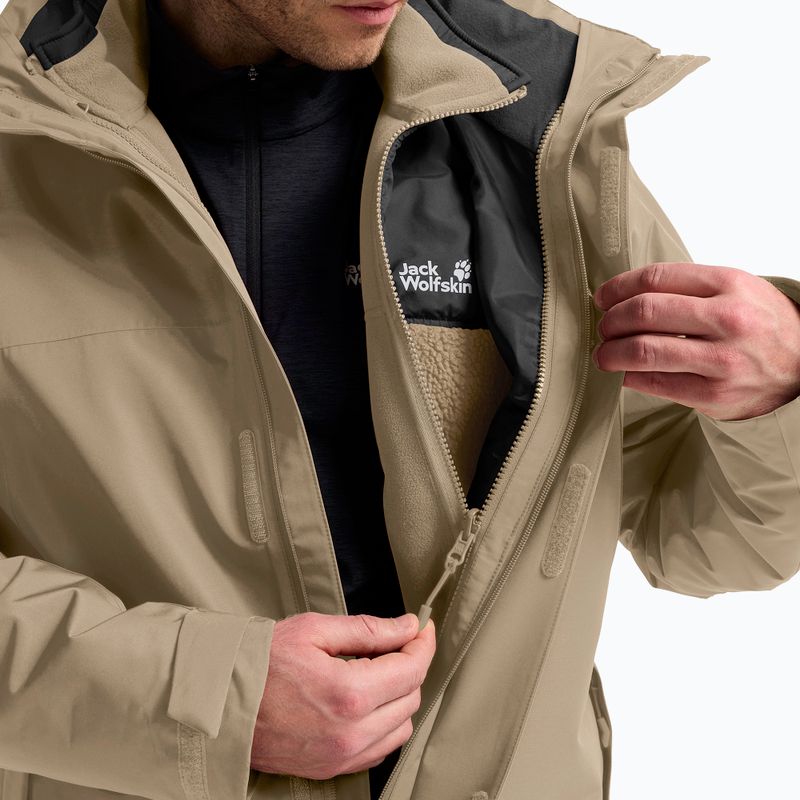 Kurtka 3w1 męska Jack Wolfskin Stonelite 3In1 hazel wood 7