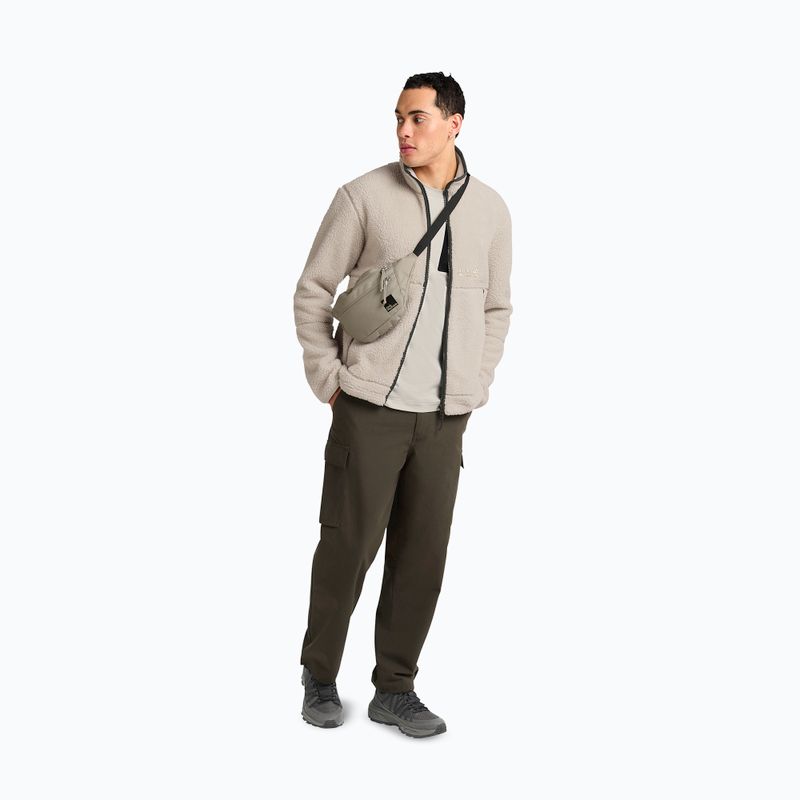 Bluza polarowa męska Jack Wolfskin Stone Lite oyster 2