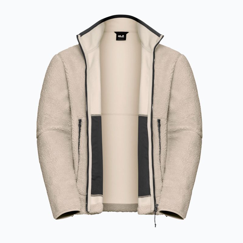 Bluza polarowa męska Jack Wolfskin Stone Lite oyster 9