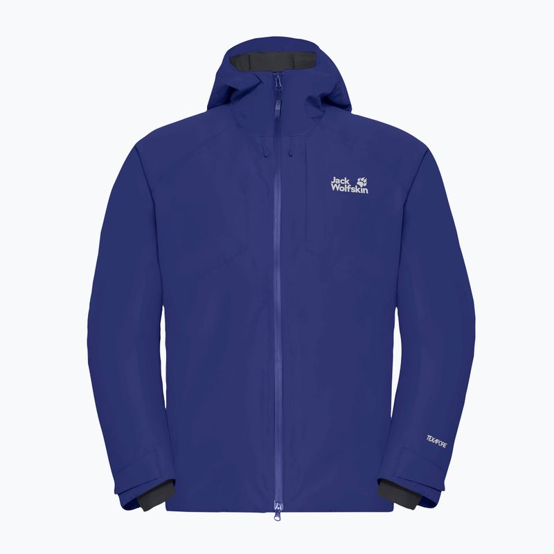 Kurtka puchowa męska Jack Wolfskin Icecape 2 l Down Ins Rds glow ink 7