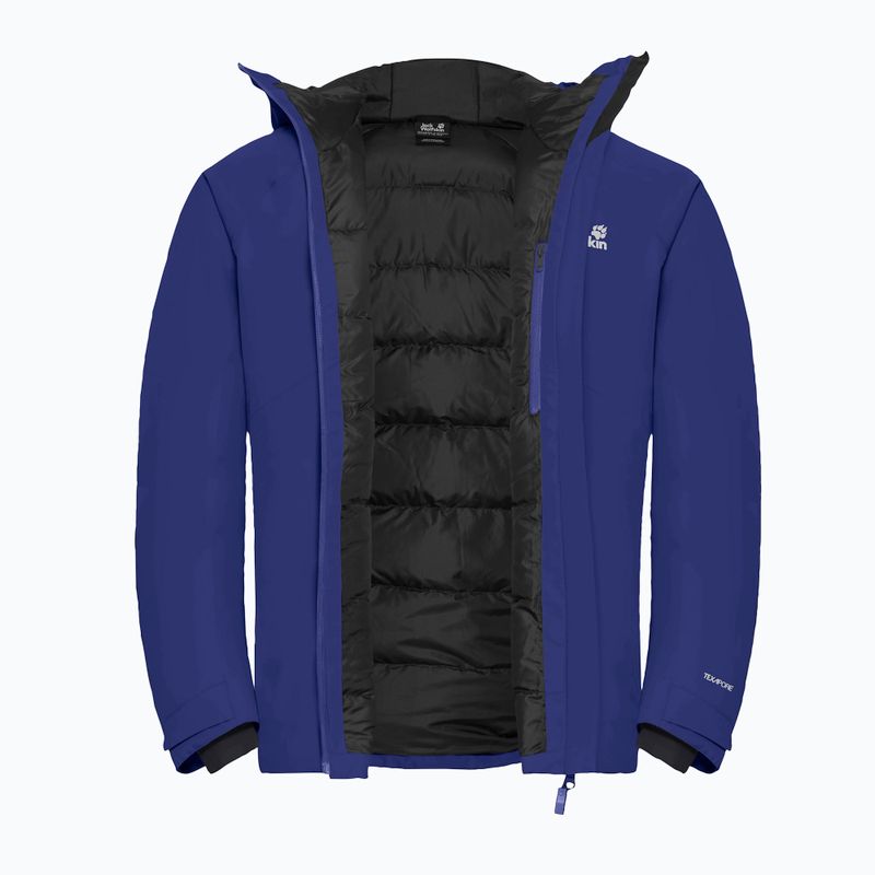 Kurtka puchowa męska Jack Wolfskin Icecape 2 l Down Ins Rds glow ink 9