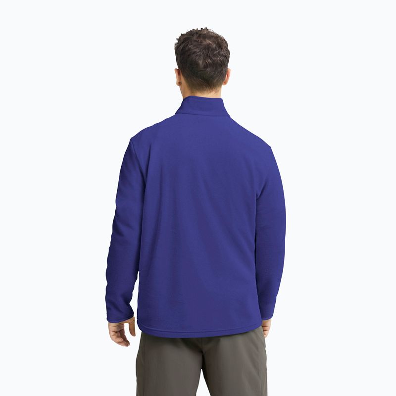 Bluza polarowa męska Jack Wolfskin Taunus 100 Full Zip glow ink 3