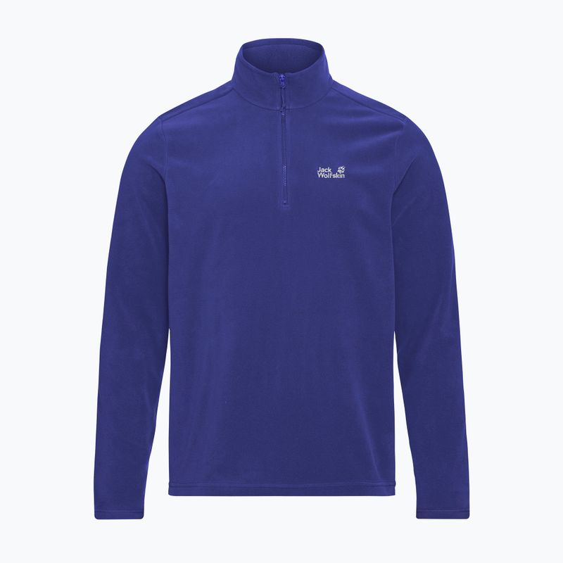 Bluza polarowa męska Jack Wolfskin Taunus 100 Full Zip glow ink 5