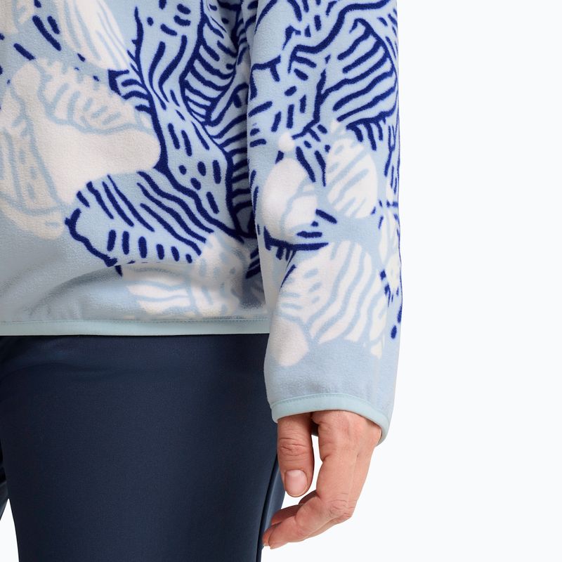 Bluza polarowa damska Jack Wolfskin Paw Era 100 Orint Half Zip paw crystal blue 6