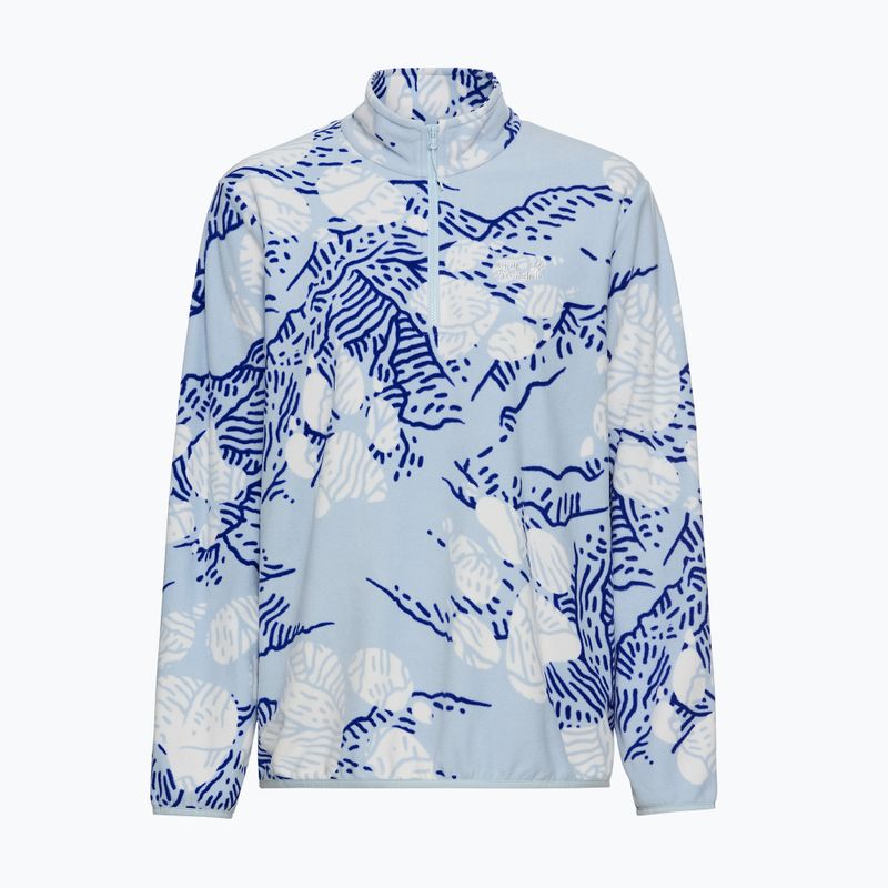Bluza polarowa damska Jack Wolfskin Paw Era 100 Orint Half Zip paw crystal blue 7