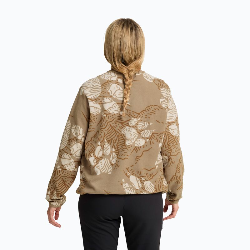 Bluza polarowa damska Jack Wolfskin Paw Era 100 Orint Half Zip paw hazel wood 3