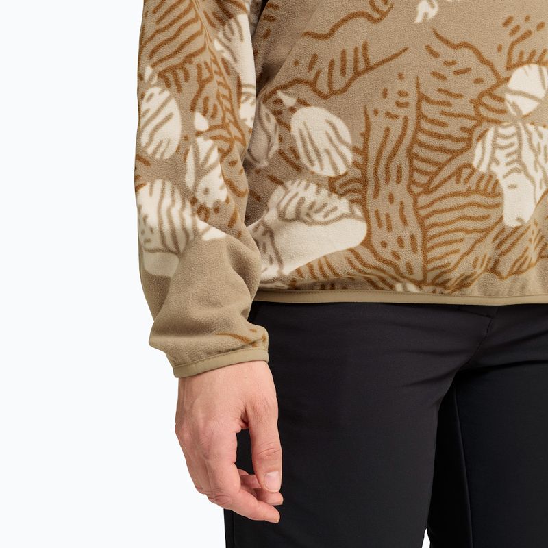 Bluza polarowa damska Jack Wolfskin Paw Era 100 Orint Half Zip paw hazel wood 6