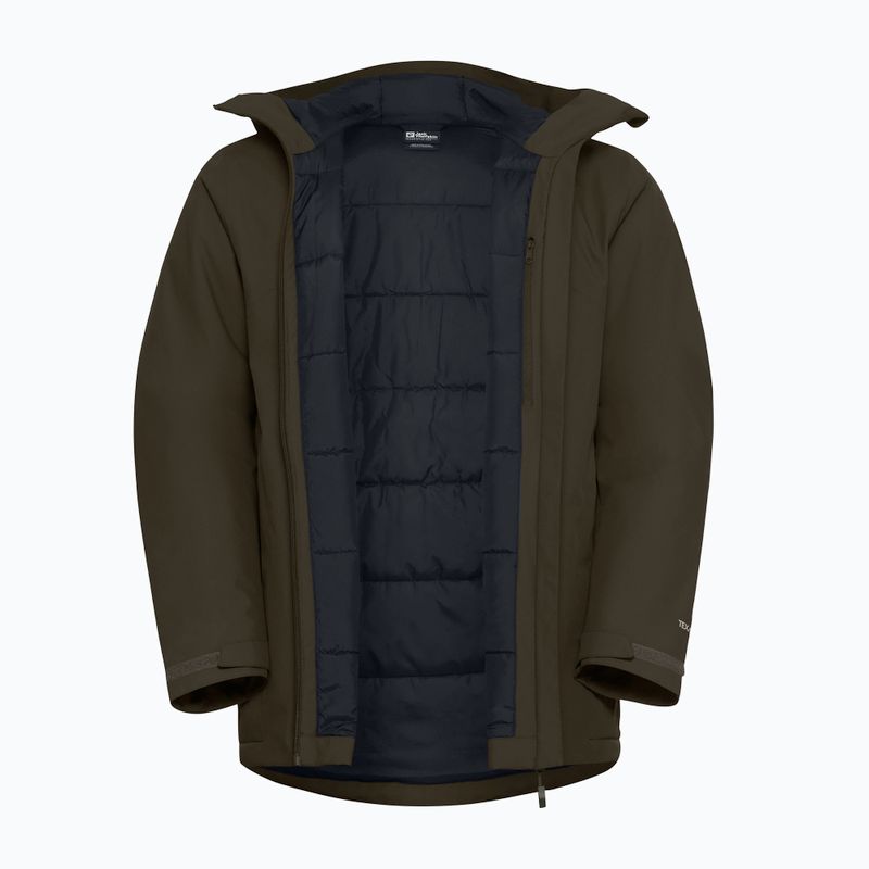 Kurtka ocieplana męska Jack Wolfskin Wisper Ins obsidian moss 9