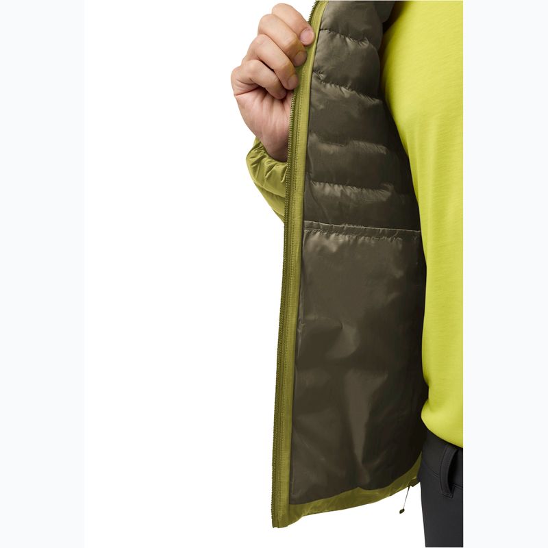 Kurtka puchowa męska Jack Wolfskin Passamani Down Hoody khaki green 4