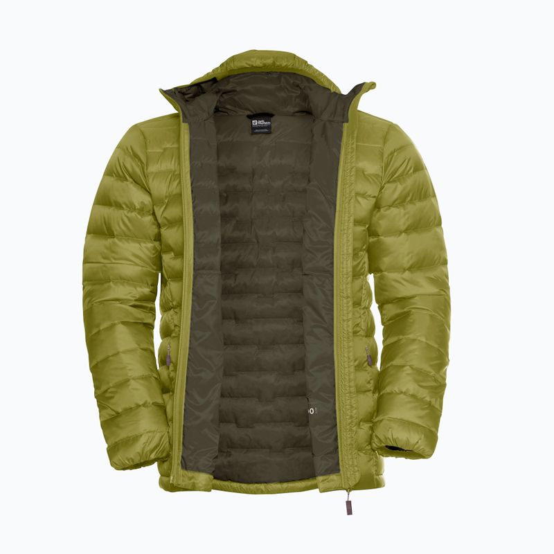 Kurtka puchowa męska Jack Wolfskin Passamani Down Hoody khaki green 8