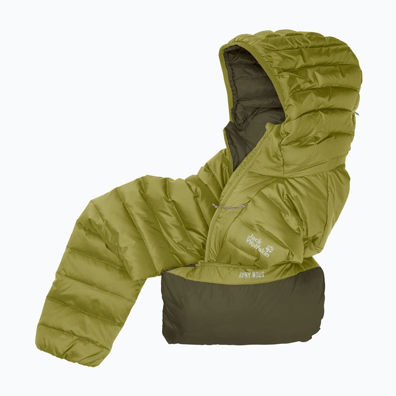 Kurtka puchowa męska Jack Wolfskin Passamani Down Hoody khaki green 9