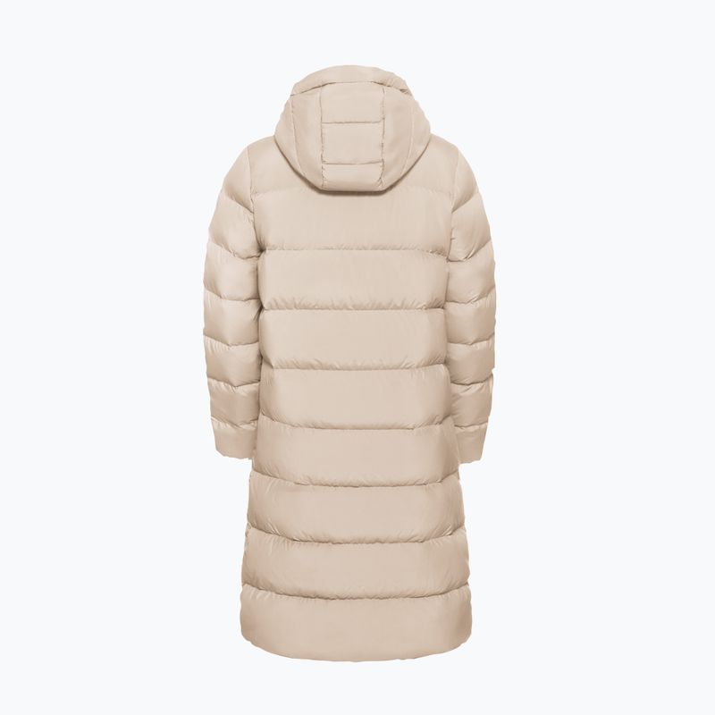 Płaszcz puchowy damski Jack Wolfskin Frozen Palace Coat oyster 9