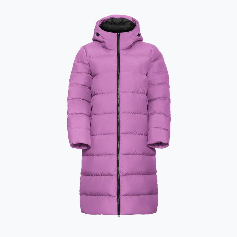 Płaszcz puchowy damski Jack Wolfskin Frozen Palace Coat vivid orchid 7