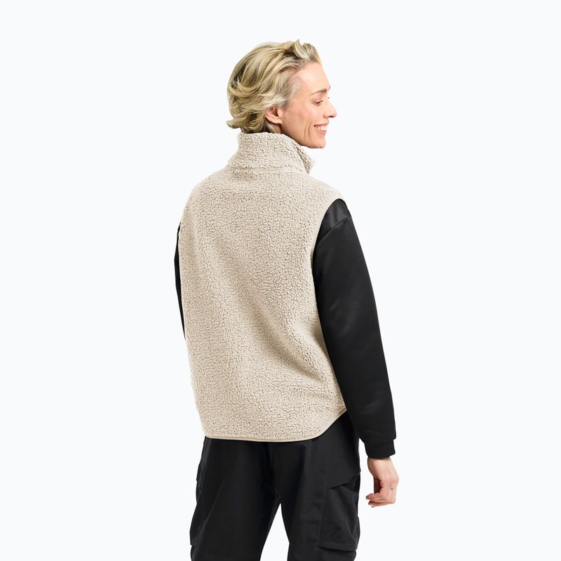 Bezrękawnik damski Jack Wolfskin High Curl oyster 3