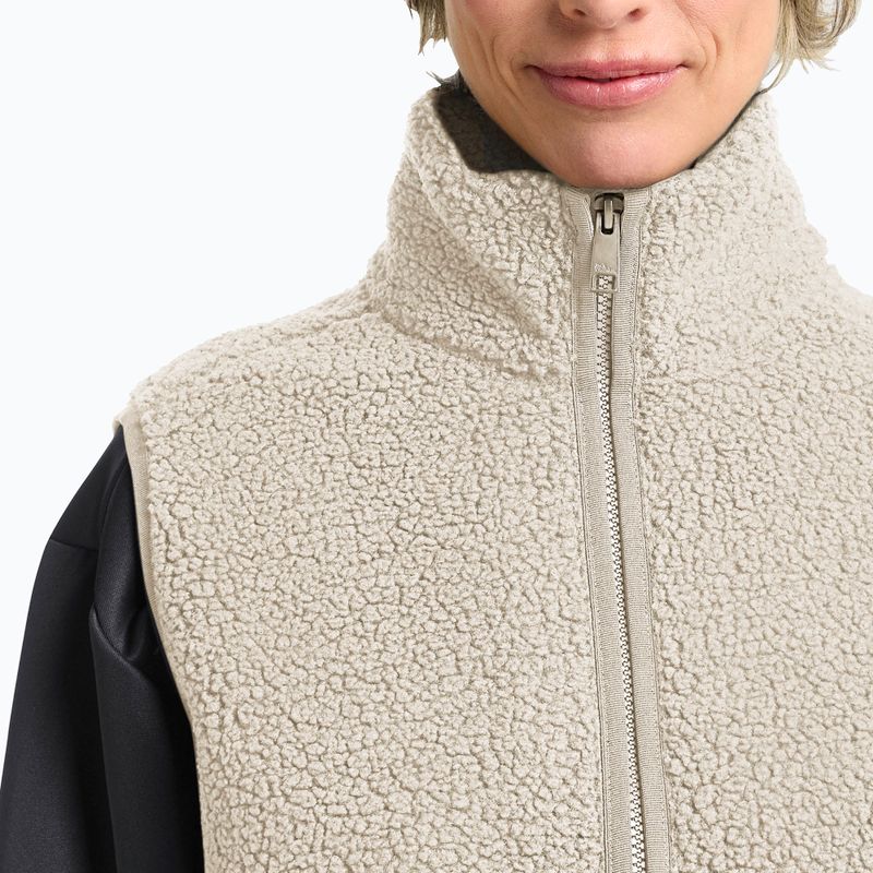 Bezrękawnik damski Jack Wolfskin High Curl oyster 4