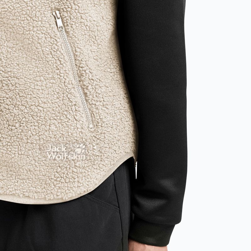 Bezrękawnik damski Jack Wolfskin High Curl oyster 6