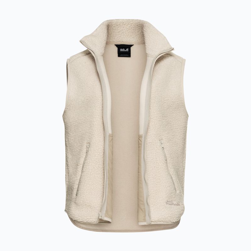 Bezrękawnik damski Jack Wolfskin High Curl oyster 9