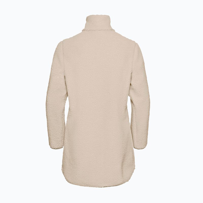 Bluza polarowa damska Jack Wolfskin High Curl Coat oyster 8