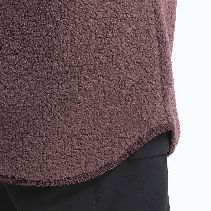 Bluza polarowa damska Jack Wolfskin High Curl Coat sheer plum 6