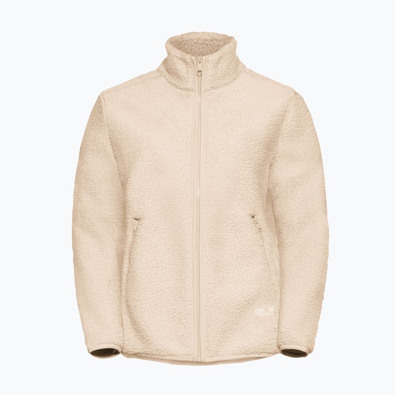 Bluza polarowa damska Jack Wolfskin High Curl oyster 7