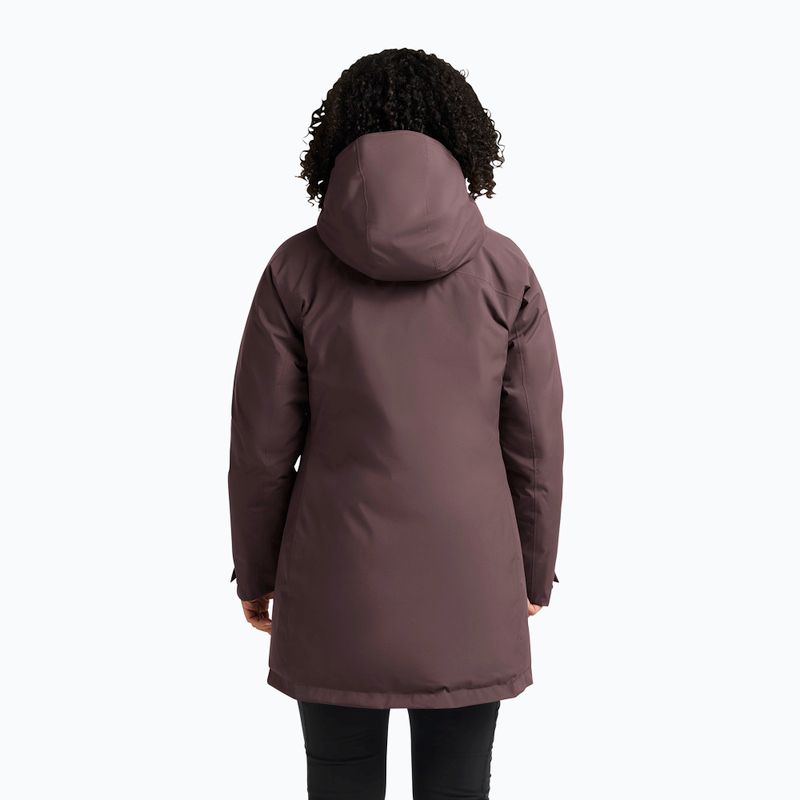 Kurtka puchowa damska Jack Wolfskin Icecape 2L Down Ins Rds sheer plum 3
