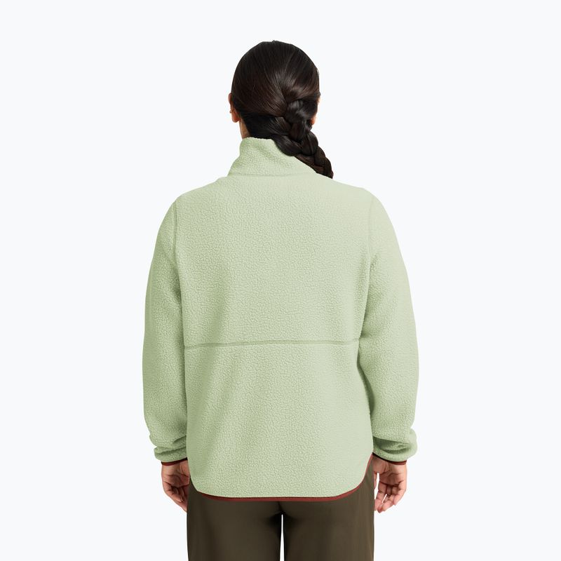 Bluza polarowa damska Jack Wolfskin Lite Curl Full Zip melon 3