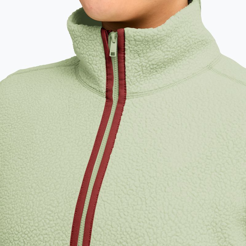 Bluza polarowa damska Jack Wolfskin Lite Curl Full Zip melon 4