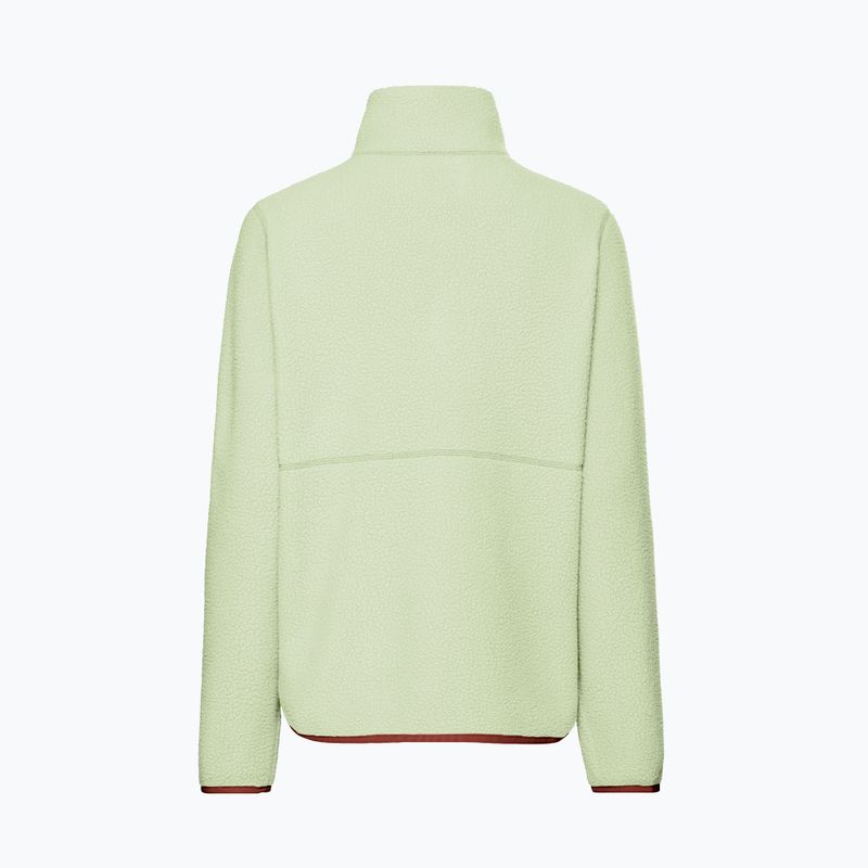 Bluza polarowa damska Jack Wolfskin Lite Curl Full Zip melon 8