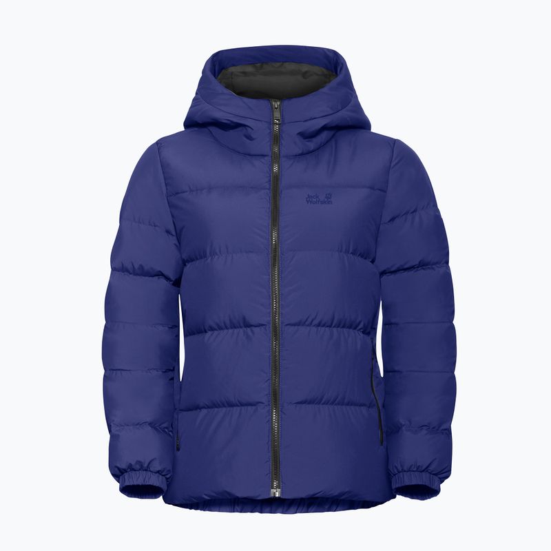 Płaszcz puchowy damski Jack Wolfskin Frozen Palace glow ink 7