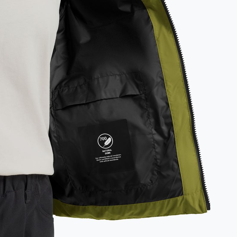 Płaszcz puchowy damski Jack Wolfskin Frozen Palace khaki green 4