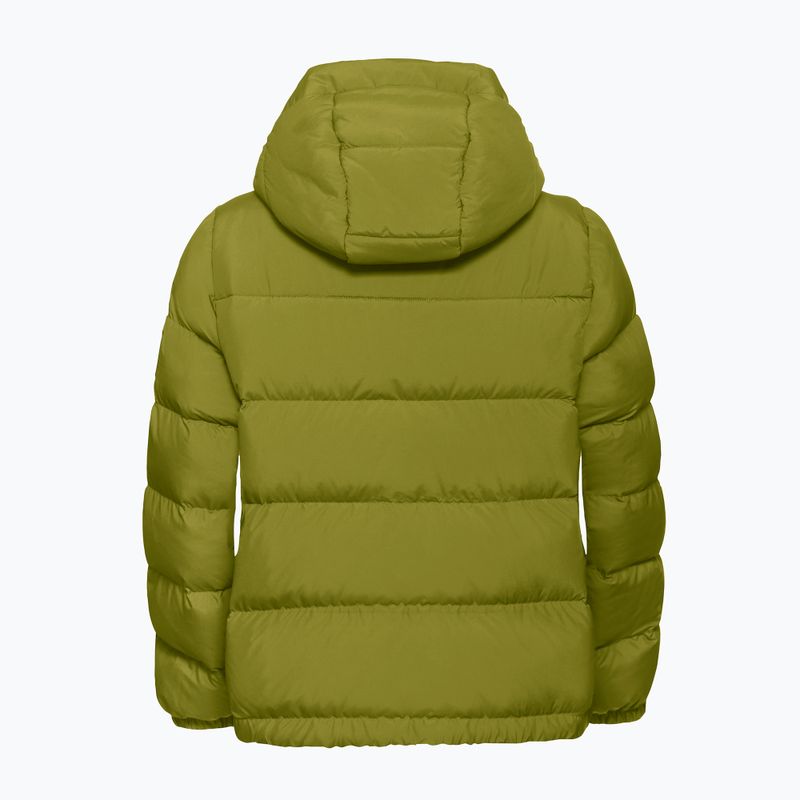Płaszcz puchowy damski Jack Wolfskin Frozen Palace khaki green 8