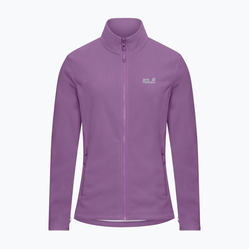Bluza polarowa damska Jack Wolfskin Taunus 100 Full Zip vivid orchid 7