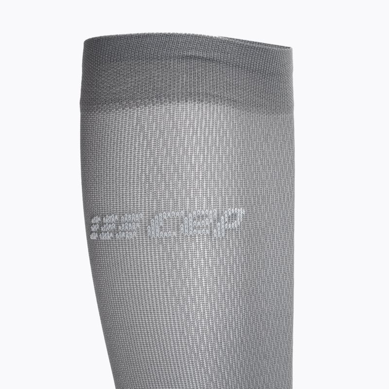 Skarpety kompresyjne do biegania męskie CEP Ultralight grey/light grey 3