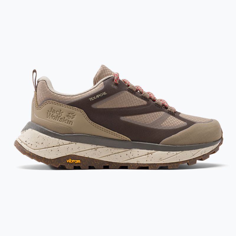 Buty trekkingowe damskie Jack Wolfskin Terraventure Texapore Low beige/light beige 2