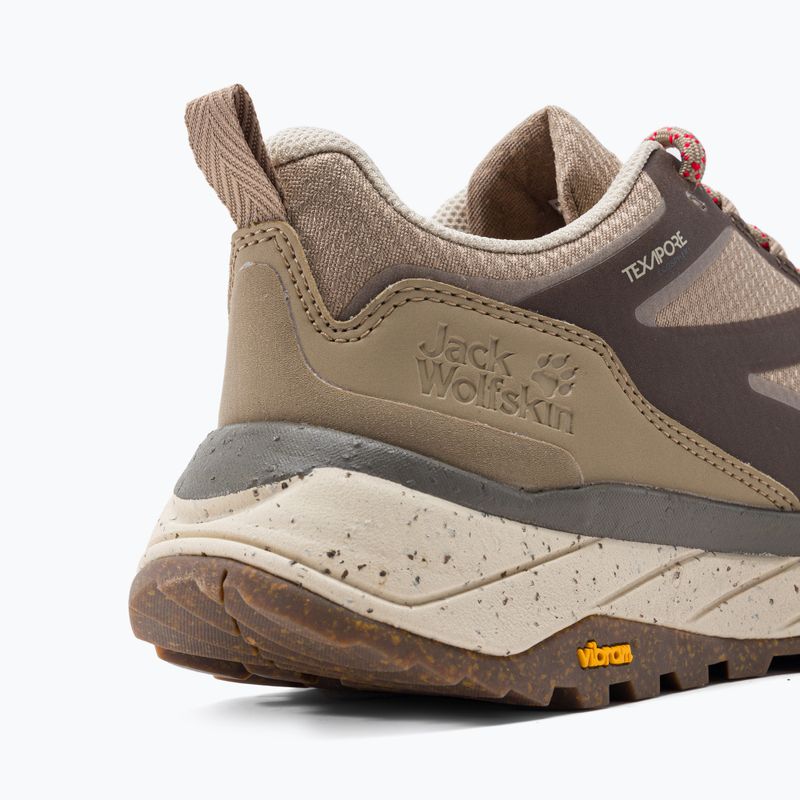 Buty trekkingowe damskie Jack Wolfskin Terraventure Texapore Low beige/light beige 7