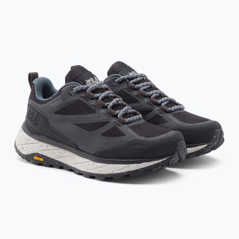 Buty trekkingowe damskie Jack Wolfskin Terraventure Texapore Low phantom/grey 5