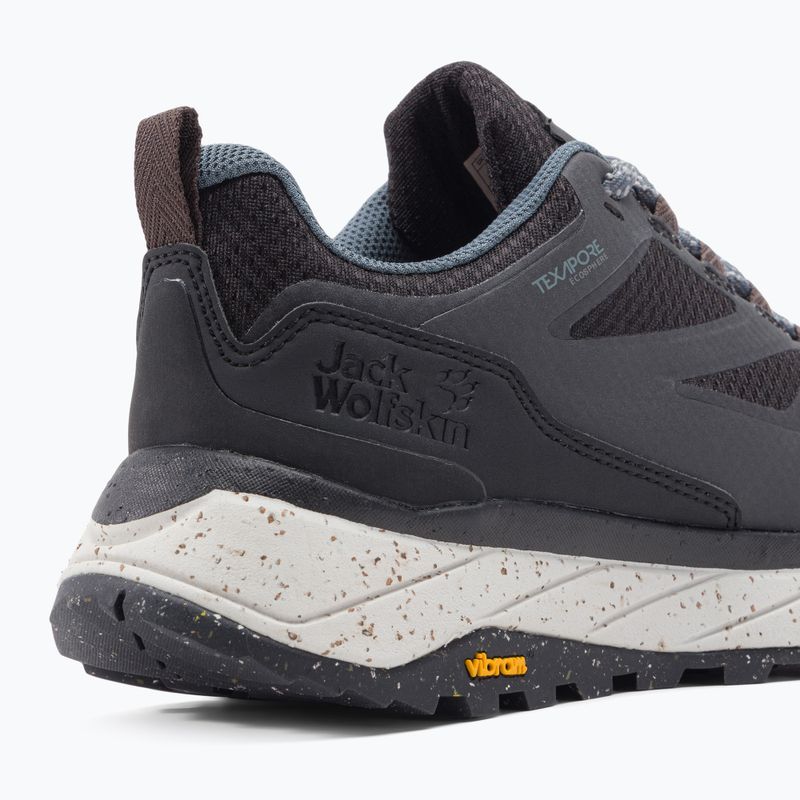 Buty trekkingowe damskie Jack Wolfskin Terraventure Texapore Low phantom/grey 7