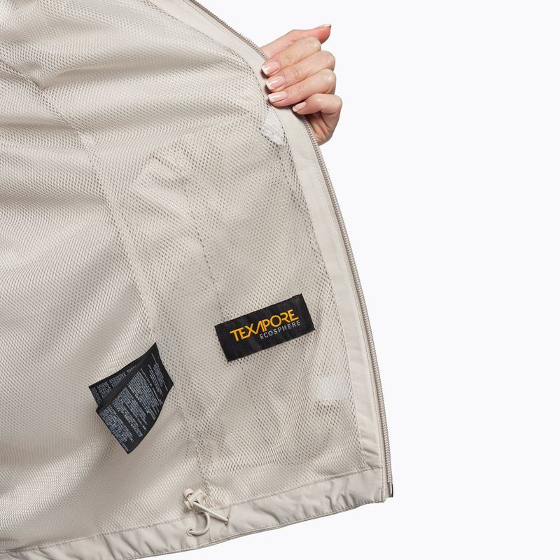Kurtka przeciwdeszczowa damska Jack Wolfskin Pack & Go Shell dusty grey 9