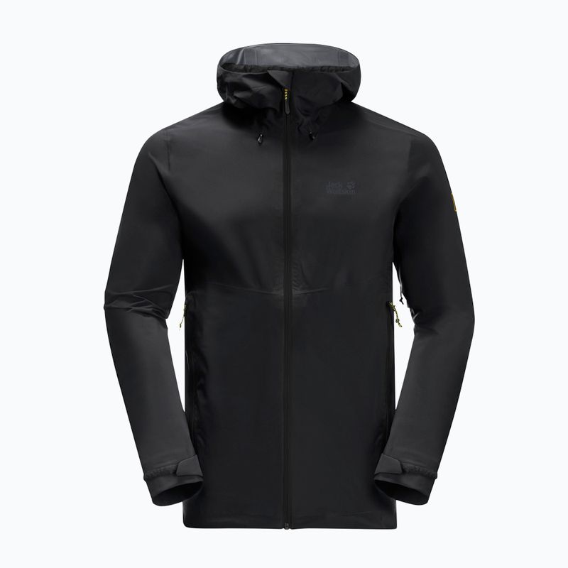 Kurtka przeciwdeszczowa męska Jack Wolfskin Highest Peak 2.5L black 6