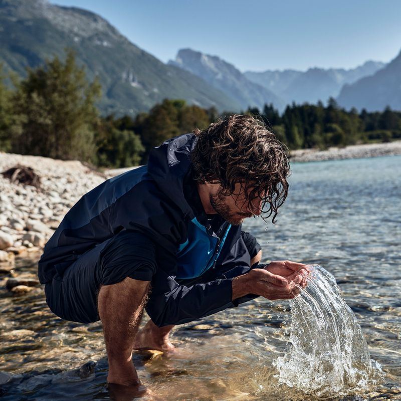 Spodnie softshell męskie Jack Wolfskin Activate Light thunder blue 8