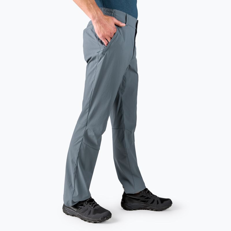 Spodnie softshell męskie Jack Wolfskin Activate Light storm grey