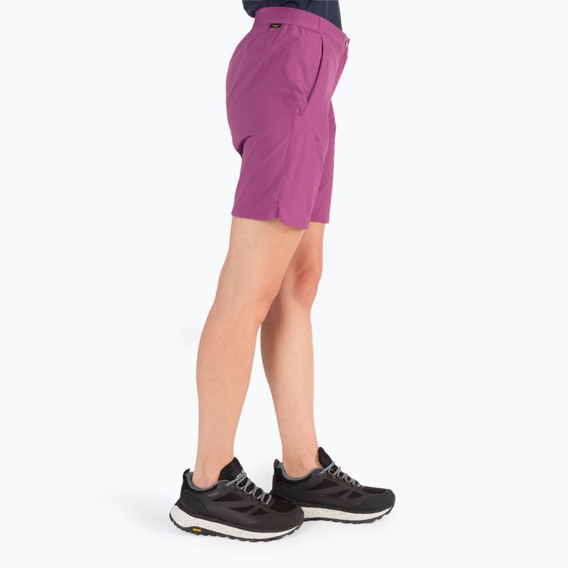 Spodenki trekkingowe damskie Jack Wolfskin Hilltop Trail violet quartz 2