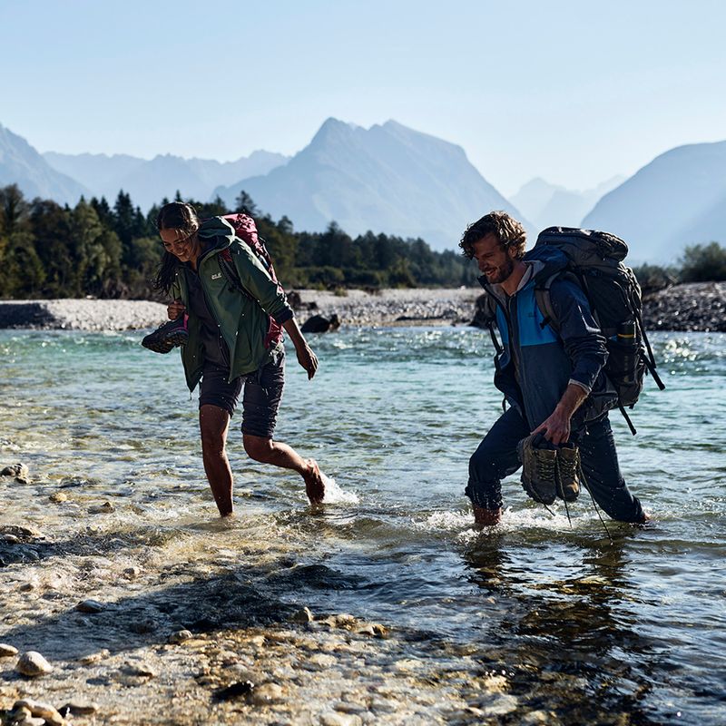 Spodnie softshell męskie Jack Wolfskin Peak night blue 7