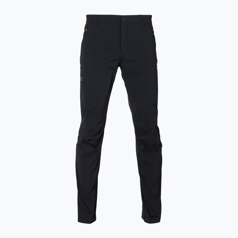 Spodnie softshell męskie Jack Wolfskin Peak black 6