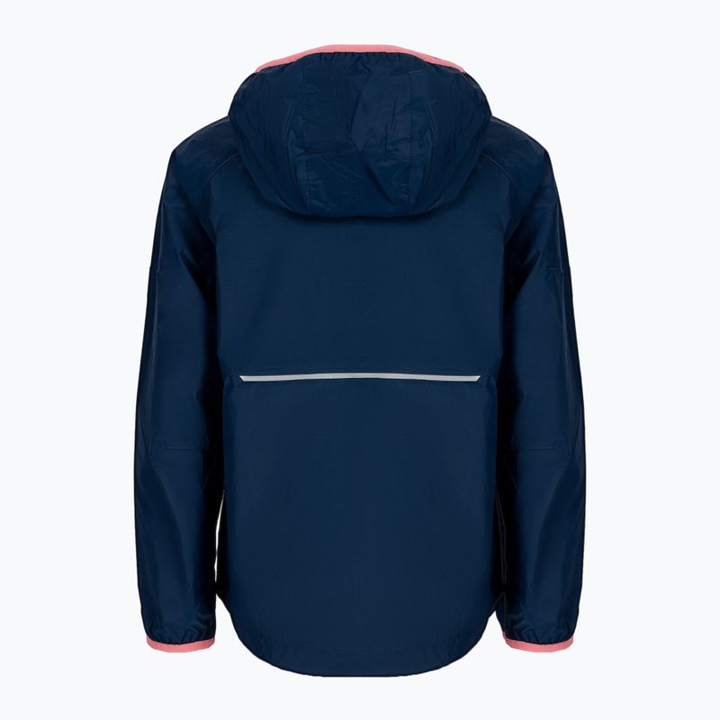 Kurtka przeciwdeszczowa dziecięca Jack Wolfskin Rainy Days dark indigo 2
