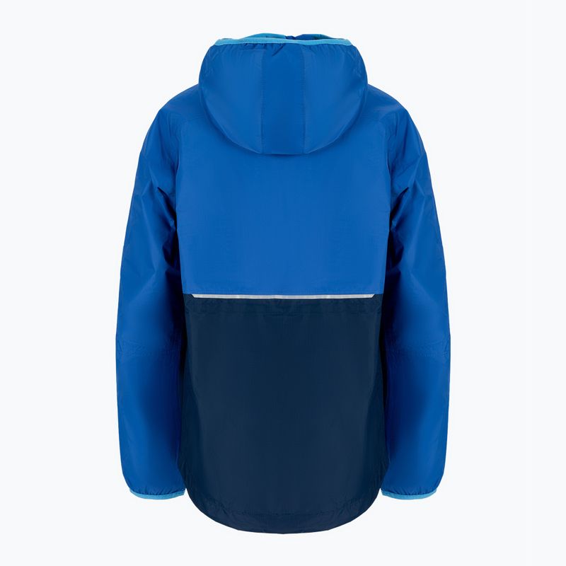 Kurtka przeciwdeszczowa dziecięca Jack Wolfskin Rainy Days coastal blue 2