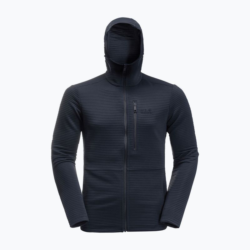 Bluza trekkingowa męska Jack Wolfskin Modesto Hooded 2022 night blue 7