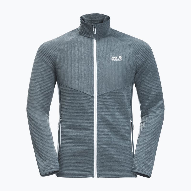 Bluza trekkingowa męska Jack Wolfskin Active Tongari storm grey 5