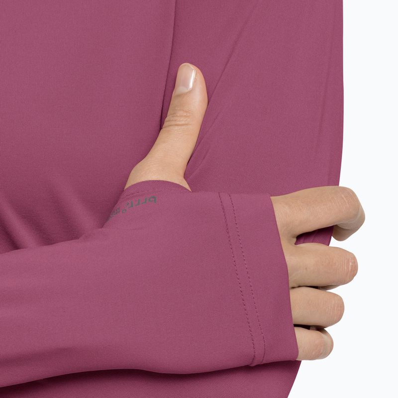 Longsleeve trekkingowy damski Jack Wolfskin Tasman violet quartz 3
