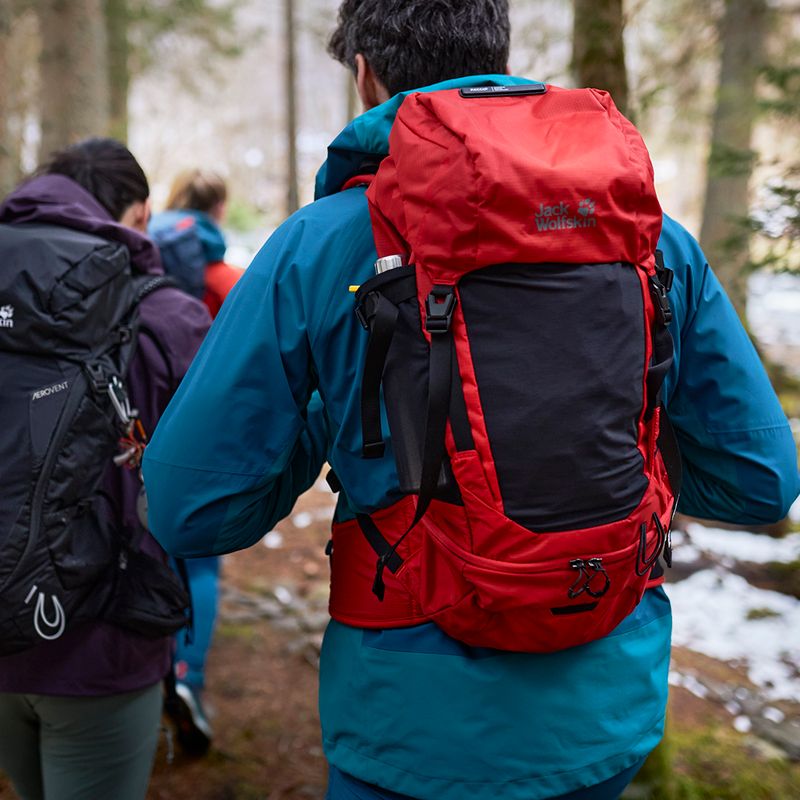 Plecak turystyczny Jack Wolfskin Wolftrail Recco 28 l adrenaline red 9